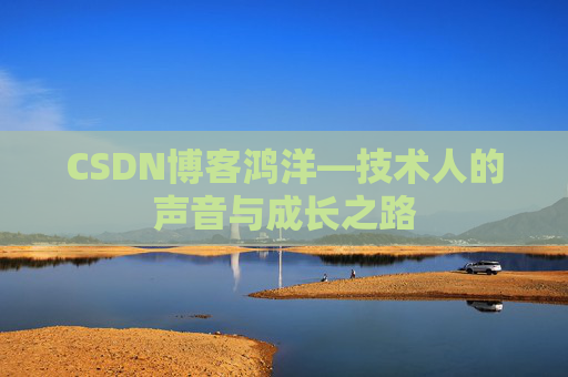 CSDN博客鸿洋—技术人的声音与成长之路